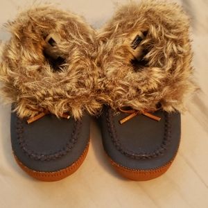 Janie and Jack warm indoor house shoes